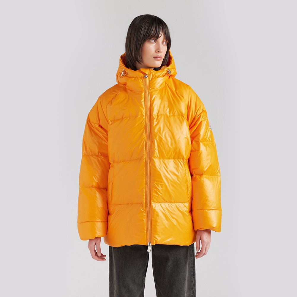 피레넥스 (24FW) 스텐 후디드 유니섹스 다운 자켓 - 카드뮴 옐로우(Pyrenex (24FW) STEN Hooded Unisex Down Jacket - Cadmium Yellow) - 6