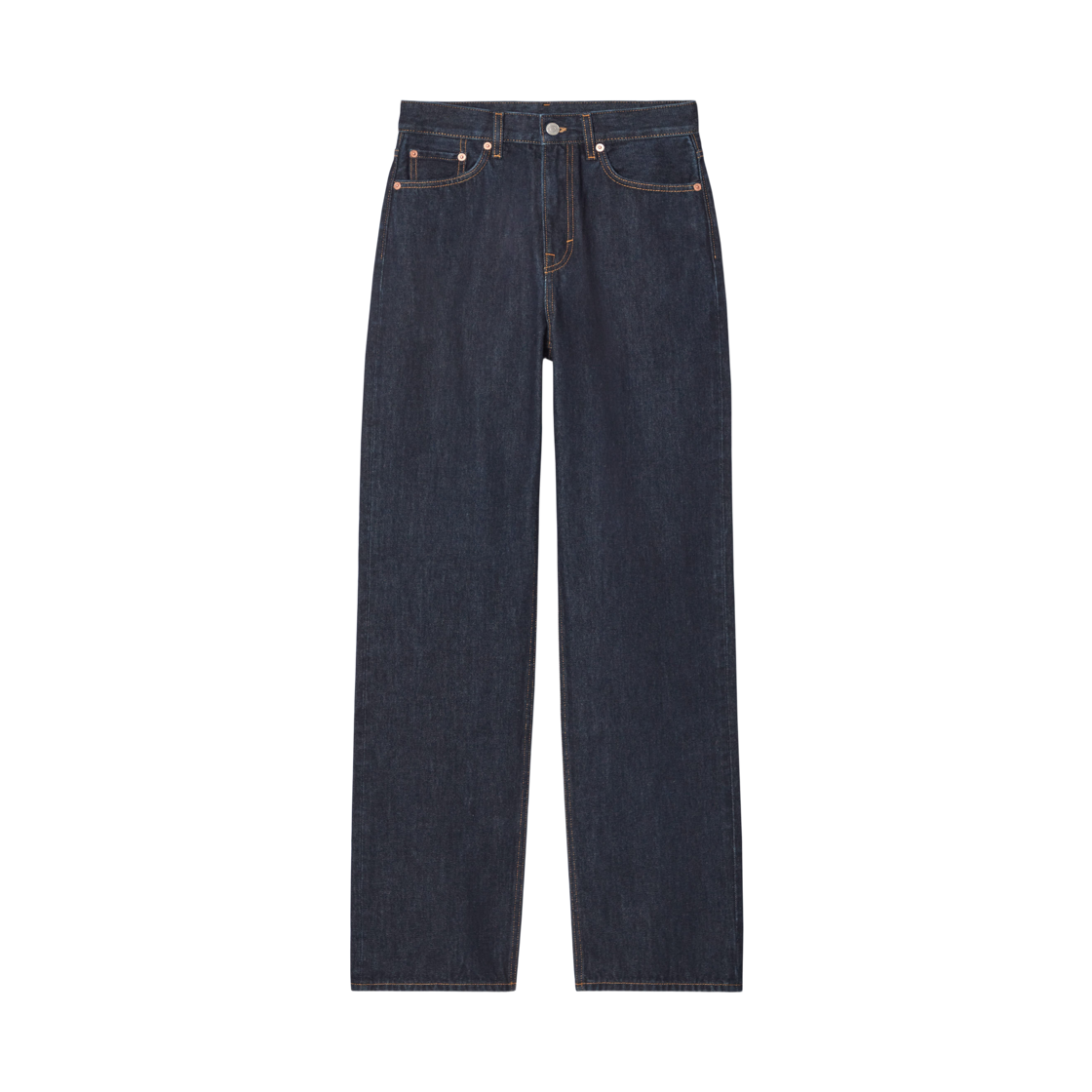 1161887002 (W) COS Column Straight Leg Jeans Dark Blue