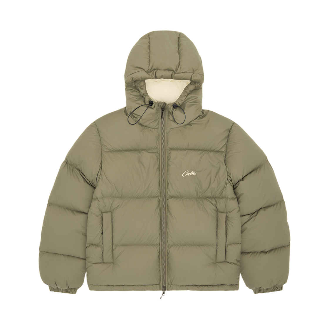 - Corteiz Bolo Down Jacket Olive