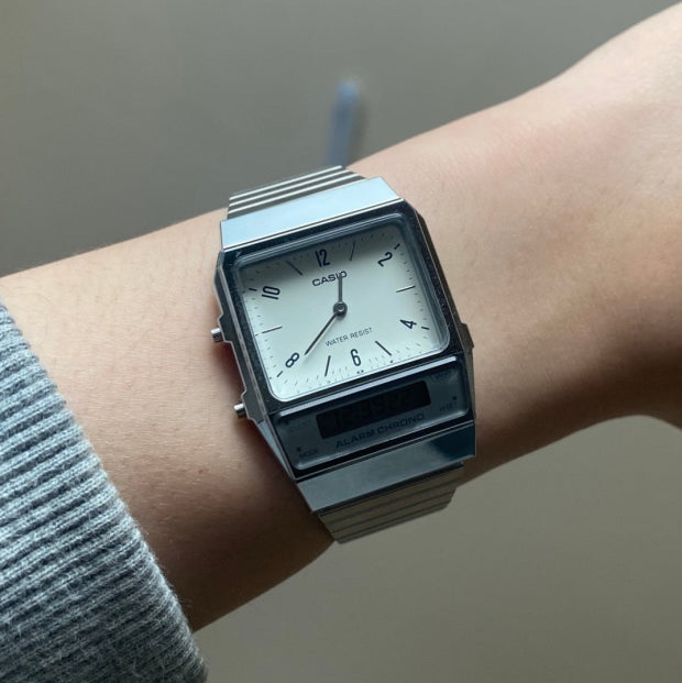 Casio AQ-800E-7A2 착용 스타일