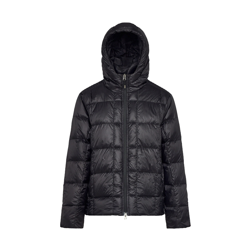 피레넥스 배시아 라이트웨이트 후디드 다운 자켓 - 블랙(Pyrenex BASSIA Lightweight Hooded Down Jacket - Black) - 1