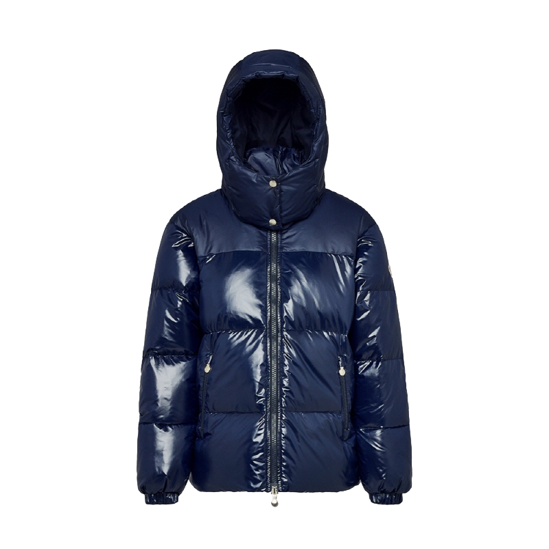 피레넥스 라이블리 샤이니 후디드 다운 자켓 - 아미랄(Pyrenex LIVELY Shiny Hooded Down Jacket - Amiral)