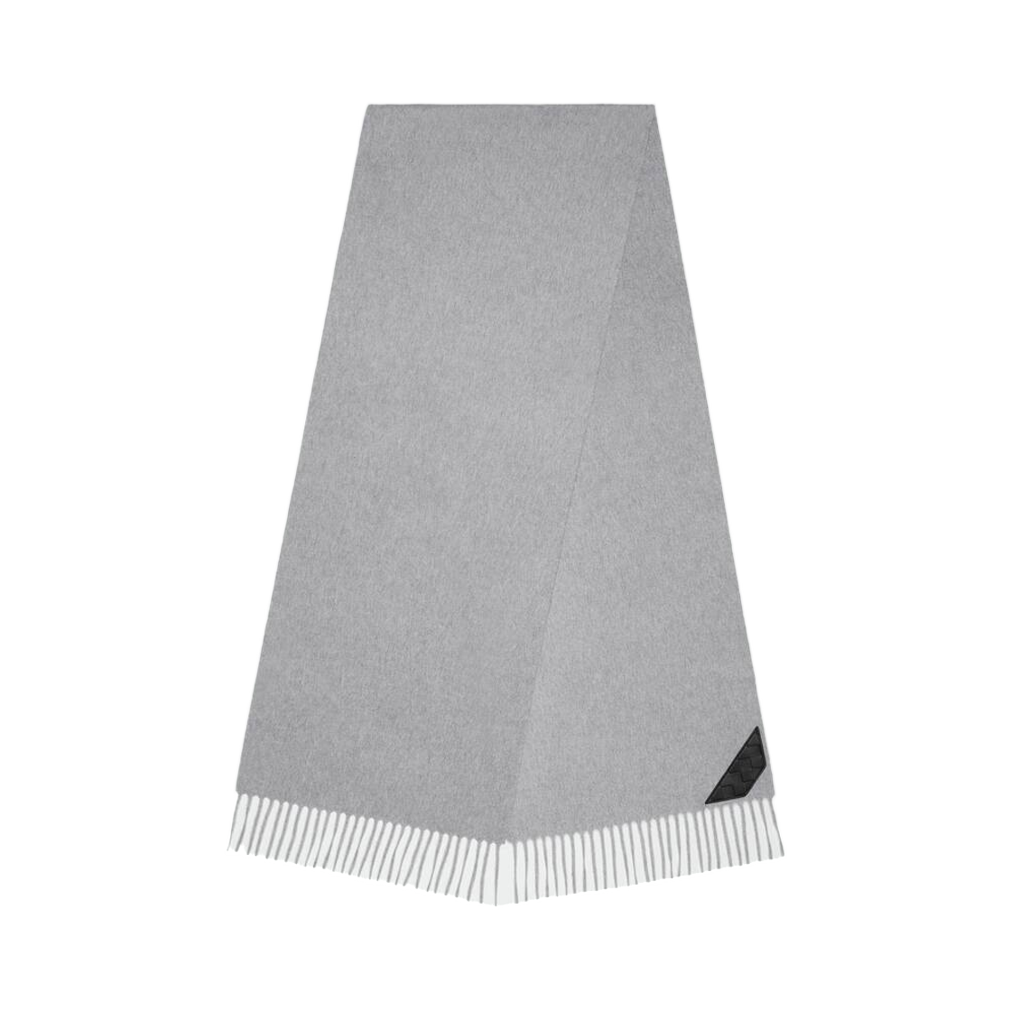845572V3VU08519 Bottega Veneta Cashmere Muffler Grey Melange
