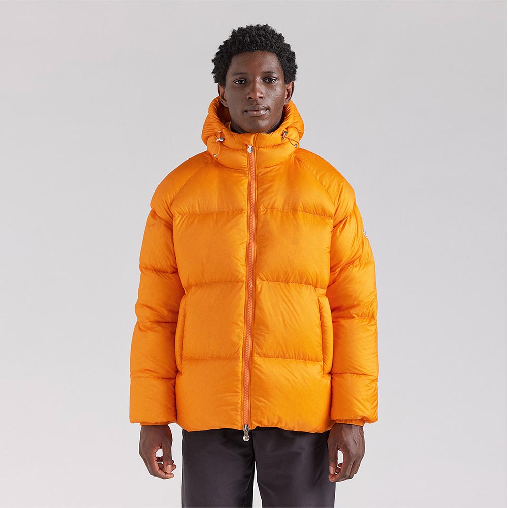 피레넥스 (24FW) 스텐 3 립스탑 후드 다운 자켓 - 카드뮴 옐로우(Pyrenex (24FW) STEN 3 RIPSTOP Hooded Down Jacket - Cadmium Yellow) - 4