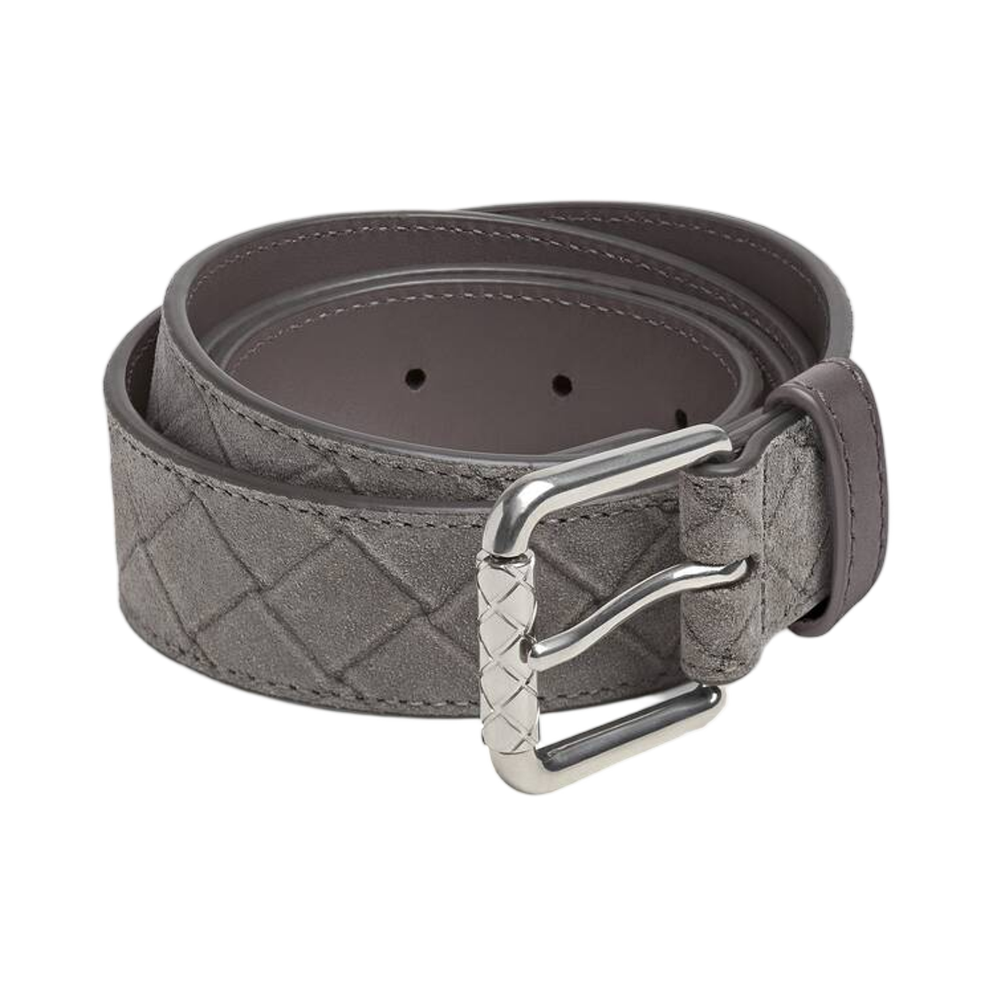 보테가 베네타 인트레치아토 스탬프 벨트 Incenso(Bottega Veneta Intrecciato Stamp Belt Incenso)