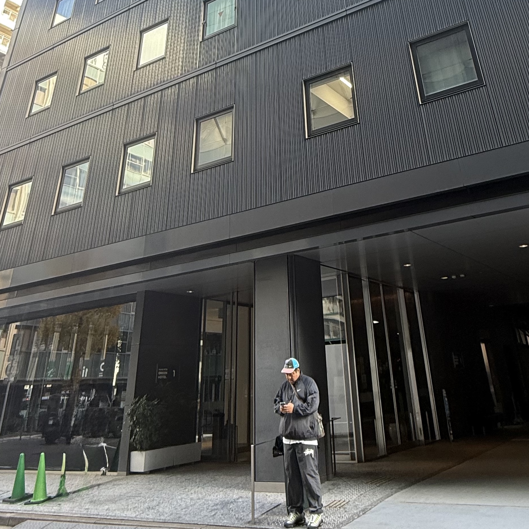 Nike x Stussy Beach Pants Off Noir 착용 스타일