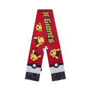 Pokemon x Lotte Giants Pikachu Scarf Red Black