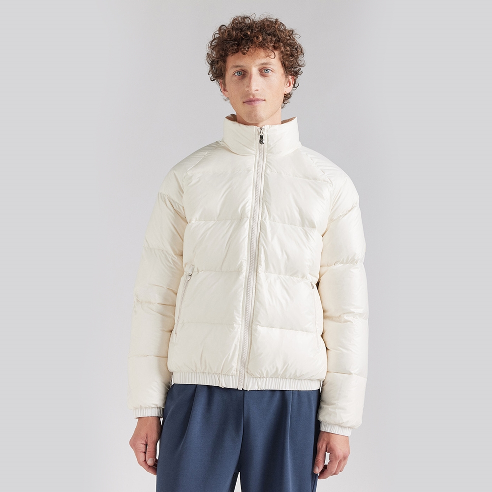 피레넥스 (24FW) 빈티지 미씩 유니섹스 다운 자켓 - 착(Pyrenex (24FW) VINTAGE MYTHIC Unisex Down Jacket - Chalk) - 4