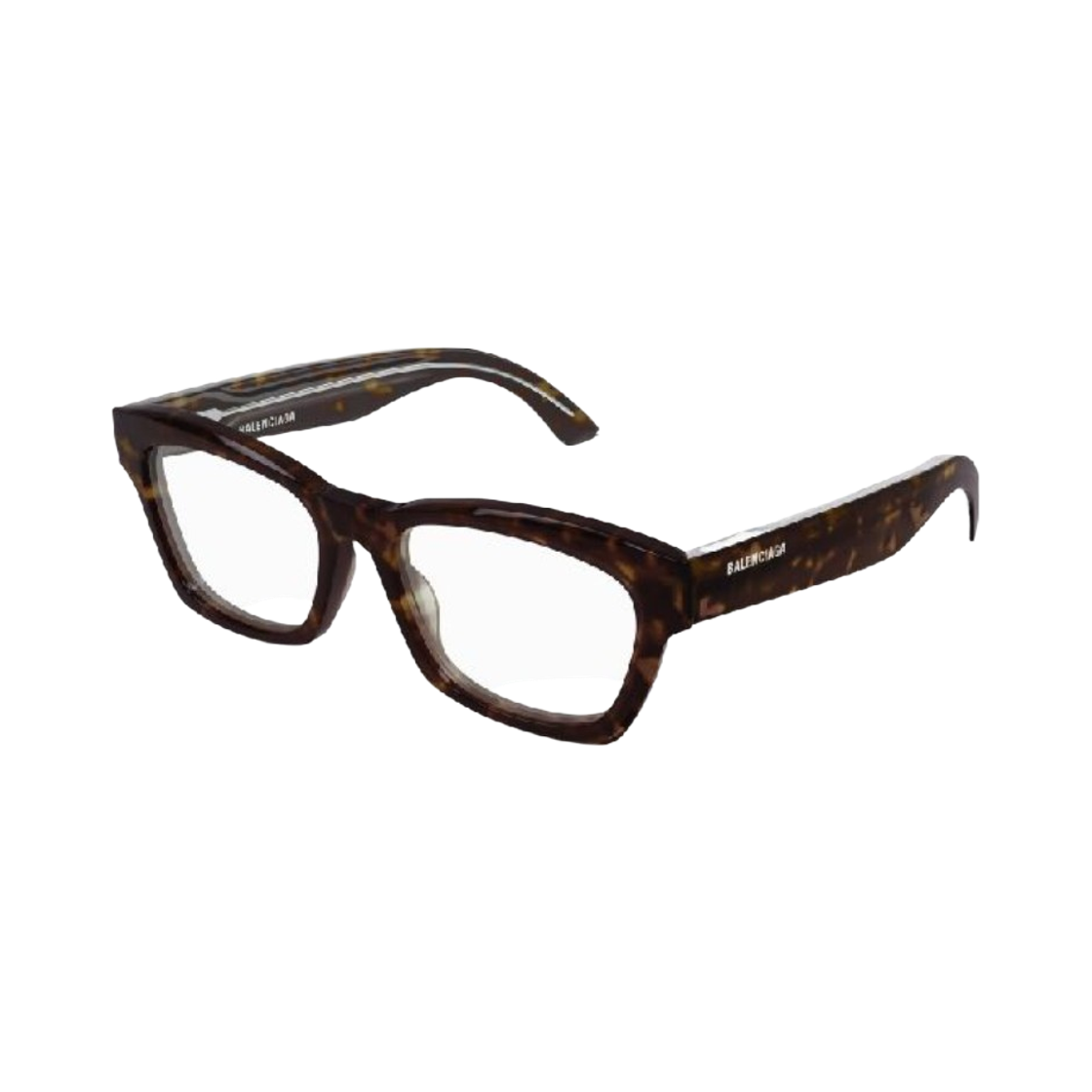 발렌시아가 로고 템플 스퀘어 아이글래스 멀티컬러(Balenciaga Logo Temple Square Eyeglasses MultiColor) - 2