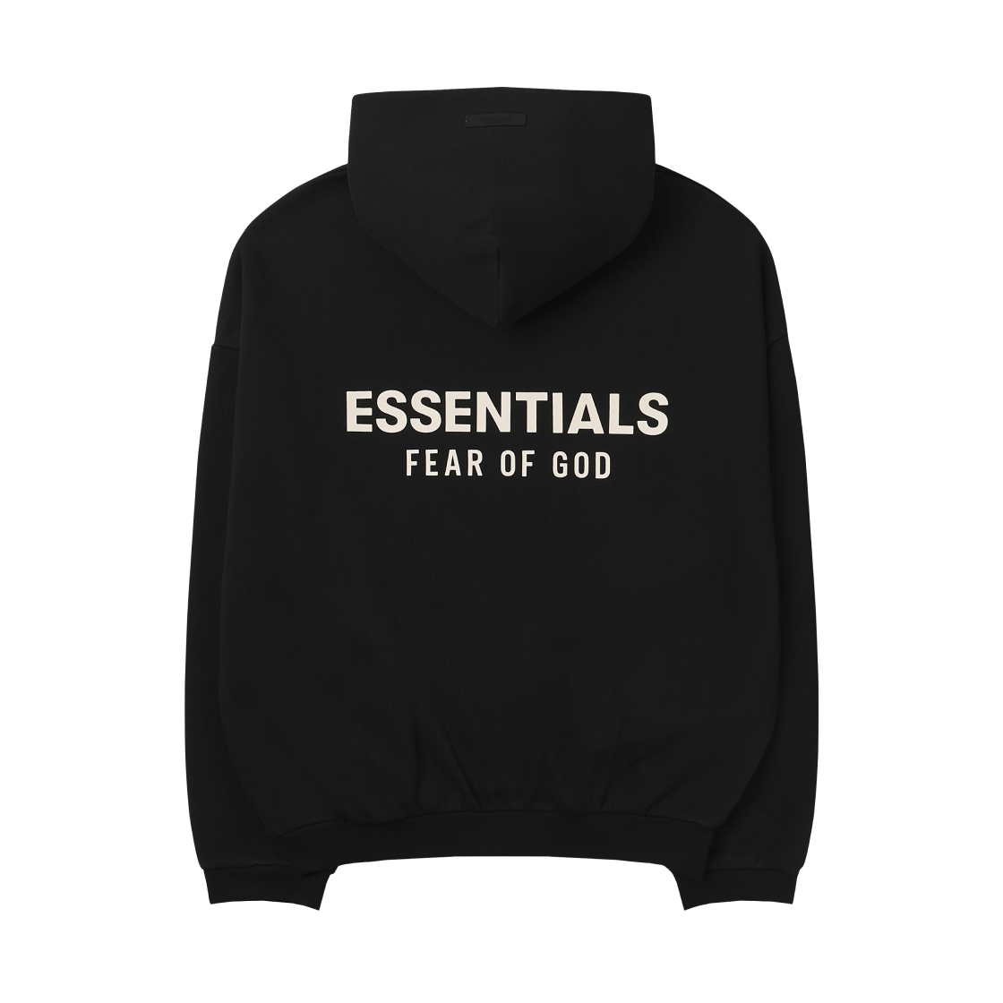 - Essentials Fleece Hoodie Black - 24FW