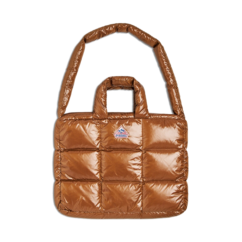 피레넥스 (24`s) ALYX 빅 퀄티드 토트 백 - 테라(Pyrenex (24's) ALYX Big Quilted Tote Bag - Terra)
