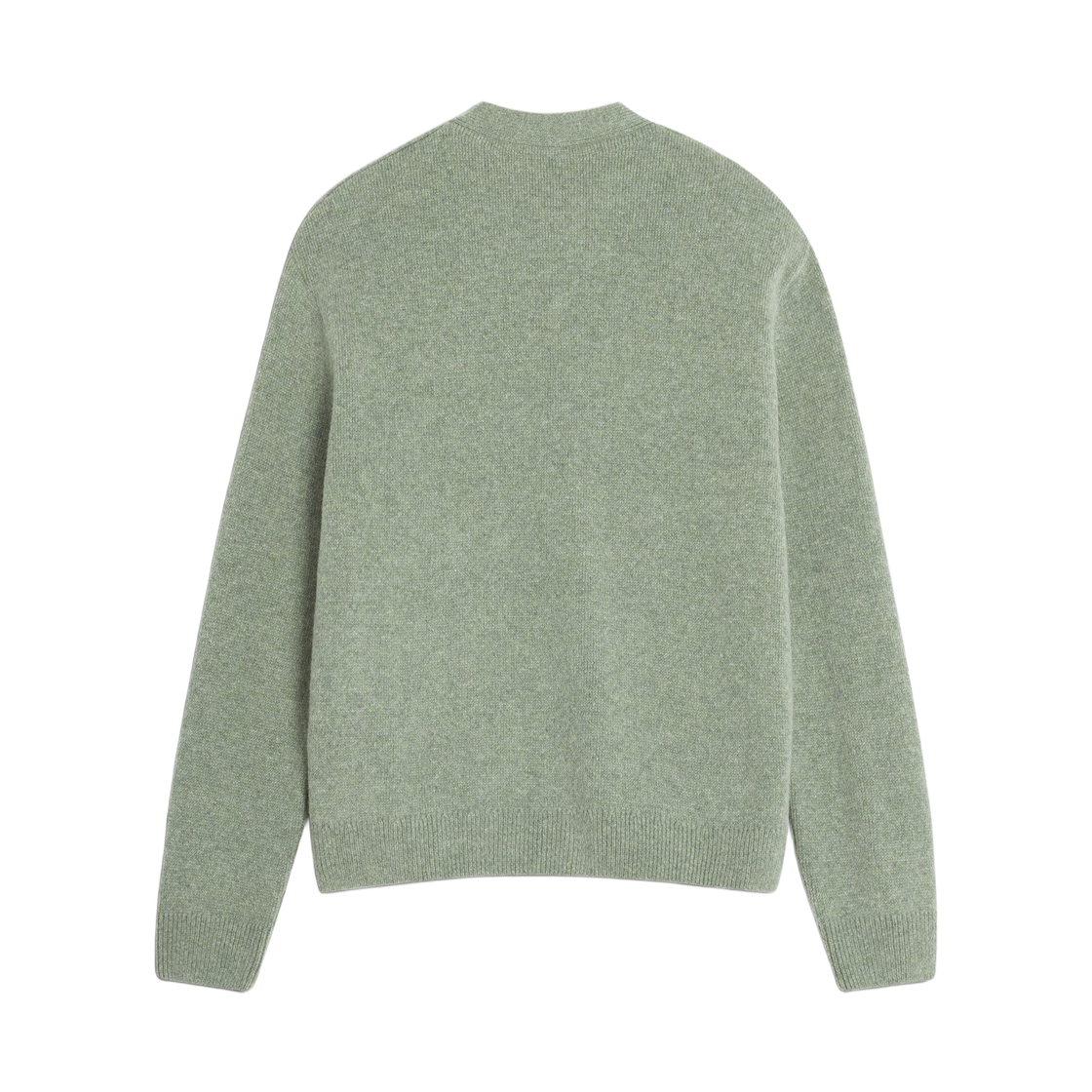 메종 키츠네 폭스 헤드 밀라노 램스울 가디건 로렐 그린(Maison Kitsune Fox Head Milano Lambswool Cardigan Laurel Green) - 2