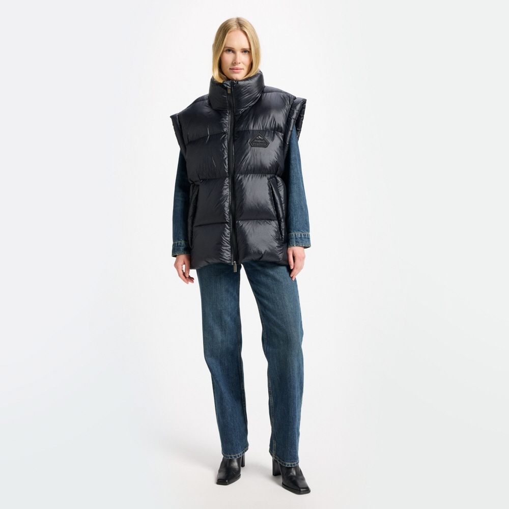 피레넥스 [세인트-서버] ARBATAN 슬리브리스 다운 자켓 - 블랙(Pyrenex [Saint-Sever] ARBATAN Sleeveless Down Jacket - Black) - 3