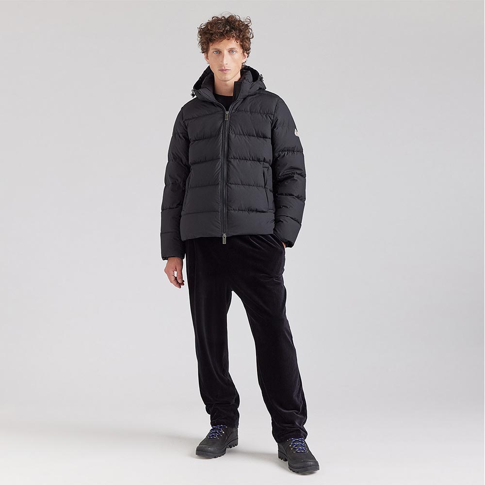 피레넥스 (24FW) 스파우트닉 미니 립스탑 2 후드 다운 자켓 - 블랙(Pyrenex (24FW) SPOUTNIC MINI RIPSTOP 2 Hooded Down Jacket - Black) - 2