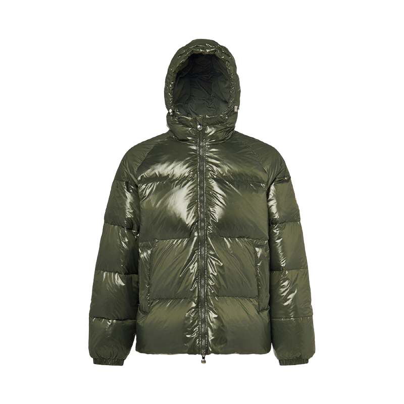 PYZJU5F001KH Pyrenex STEN Hooded Unisex Down Jacket - Deep Khaki