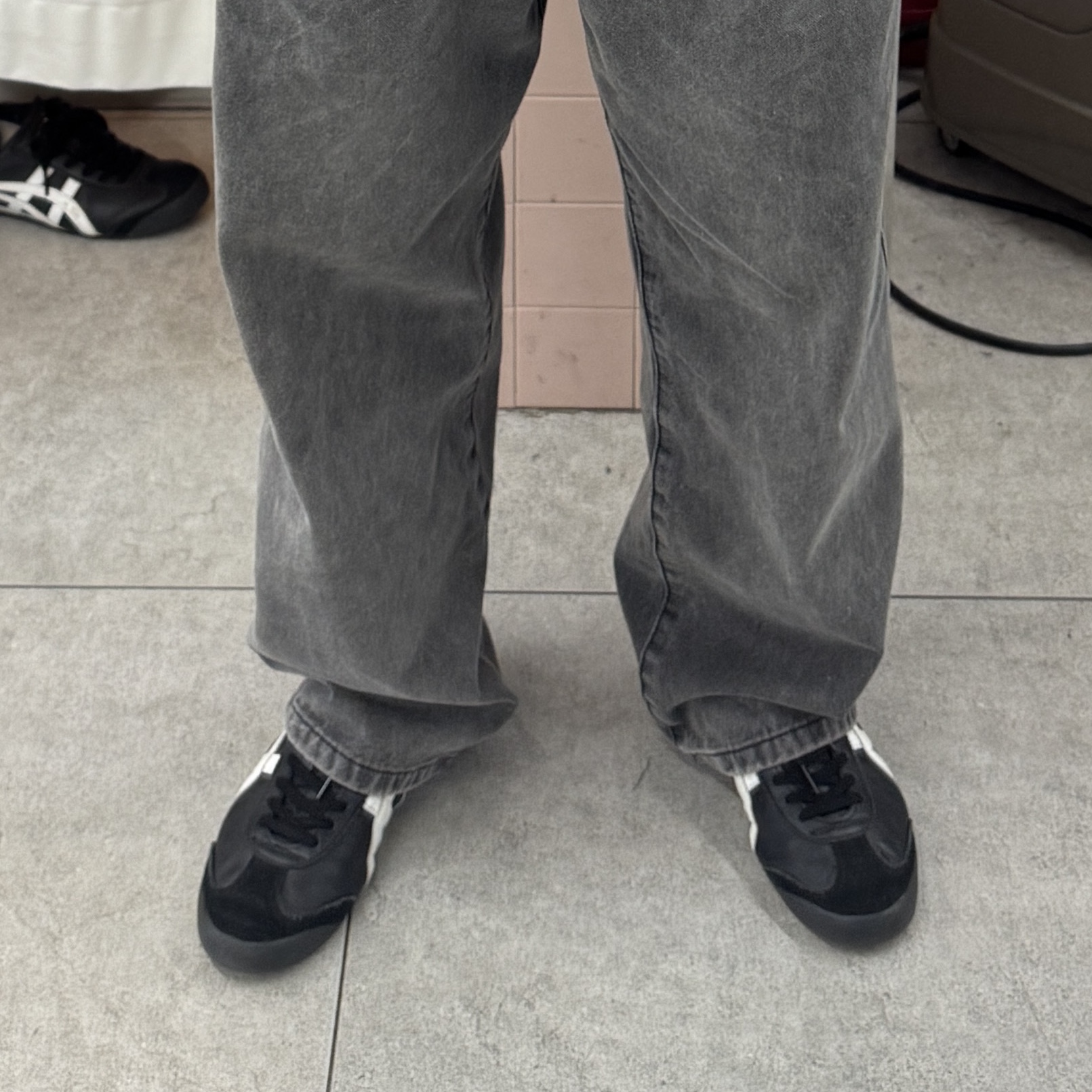 Onitsuka Tiger Mexico 66 Black White 착용 스타일