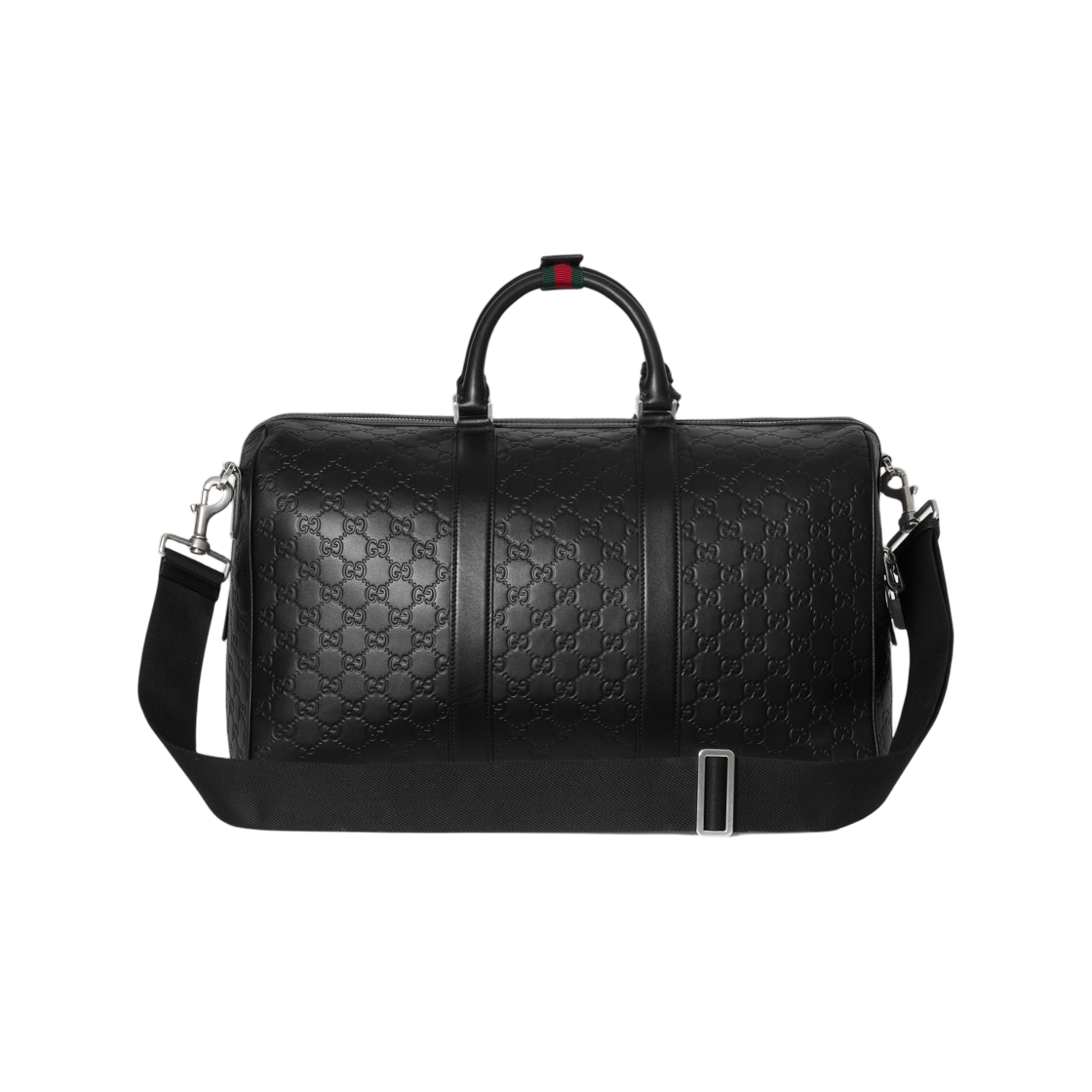 구찌 GG 엠블럼 미디움 더플백 블랙(Gucci GG Emblem Medium Duffel Bag Black) - 3