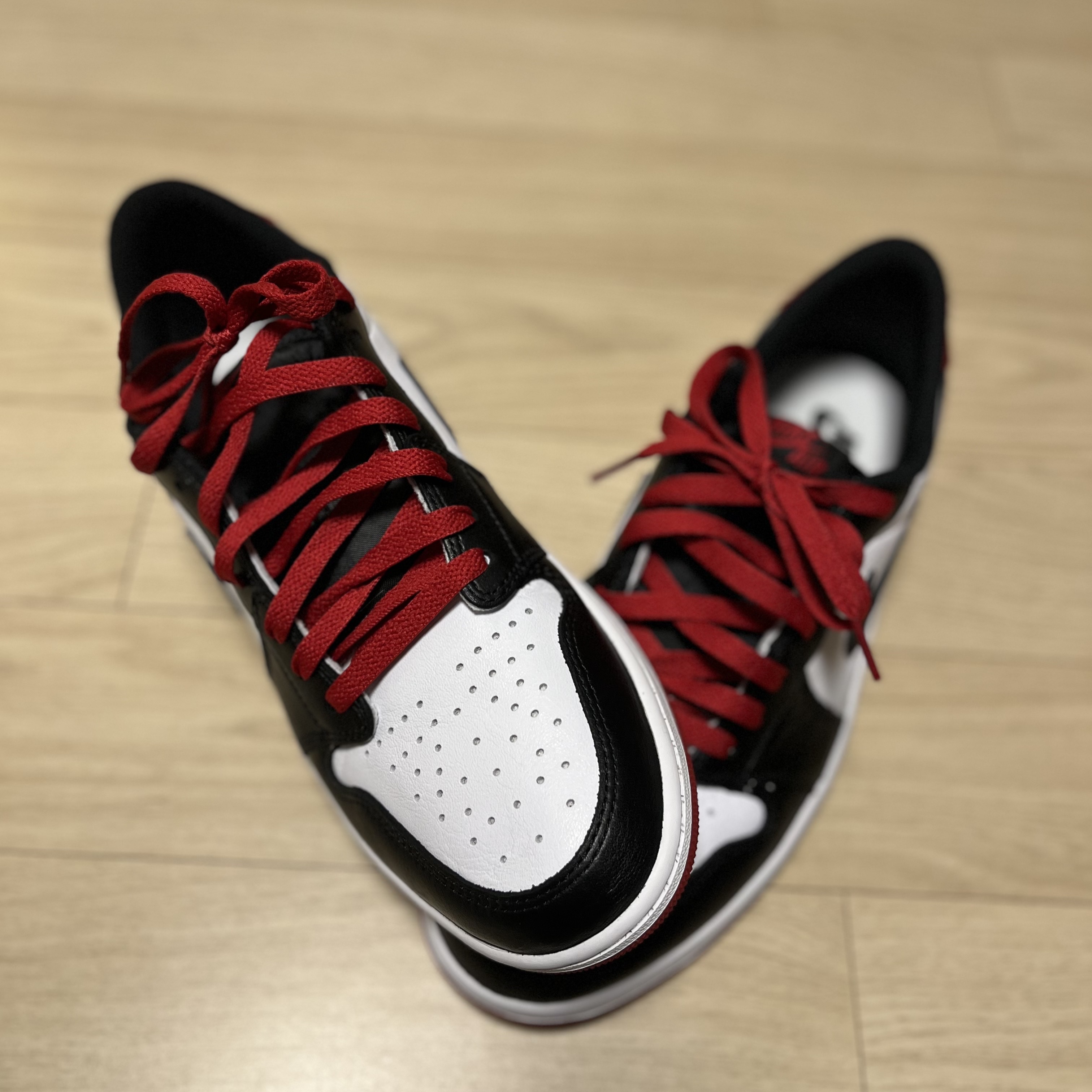 Jordan 1 Retro Low OG Black Toe 착용 스타일