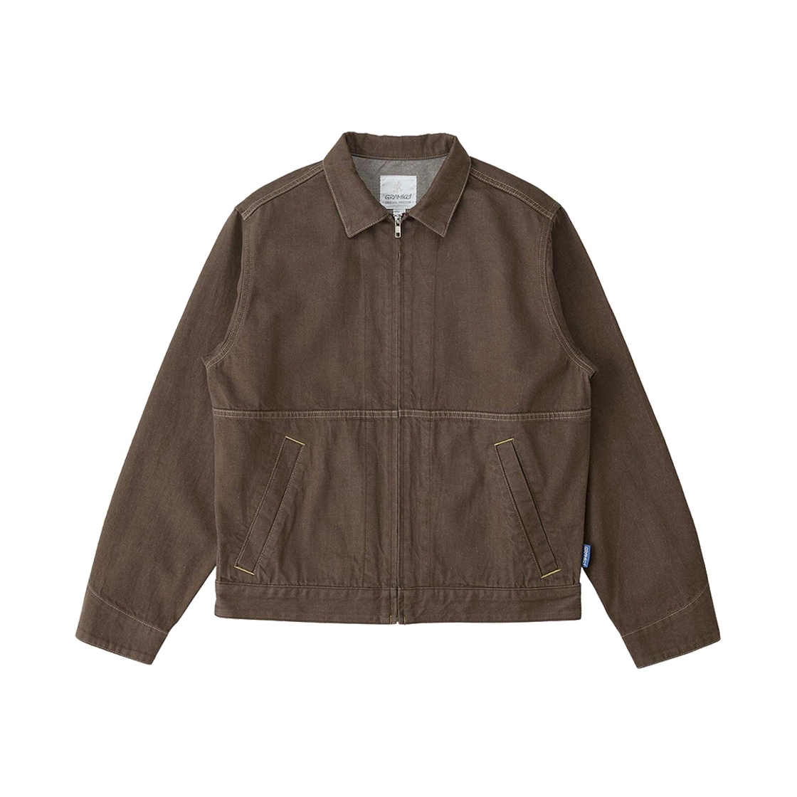 GRA252MJK05 Gramicci Japanese Slub Denim Jacket Amber