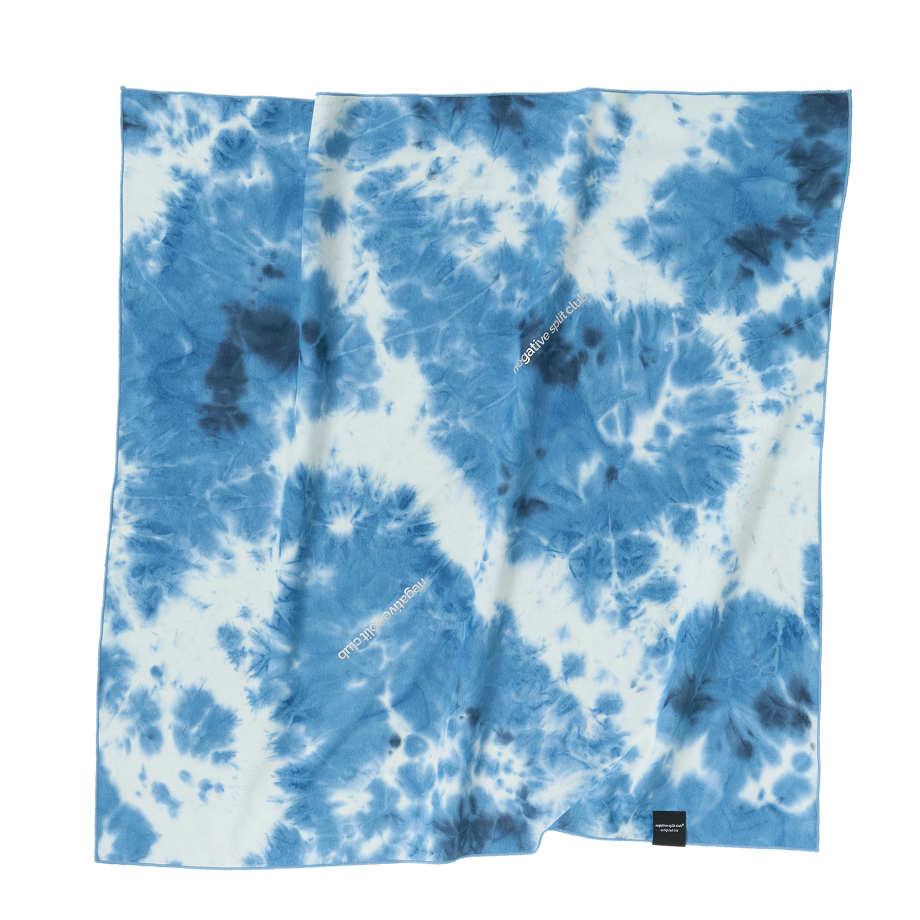 25HSABD01BL negative split club Marble Bandana Swift Pro Blue