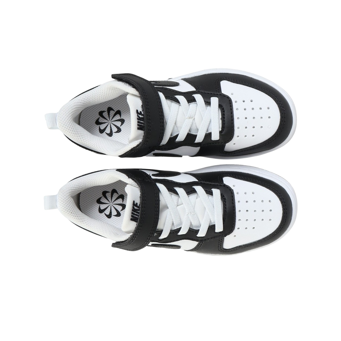 (PS) 나이키 코트 버로우 로우 리크래프트 화이트 블랙((PS) Nike Court Borough Low Recraft White Black) - 2