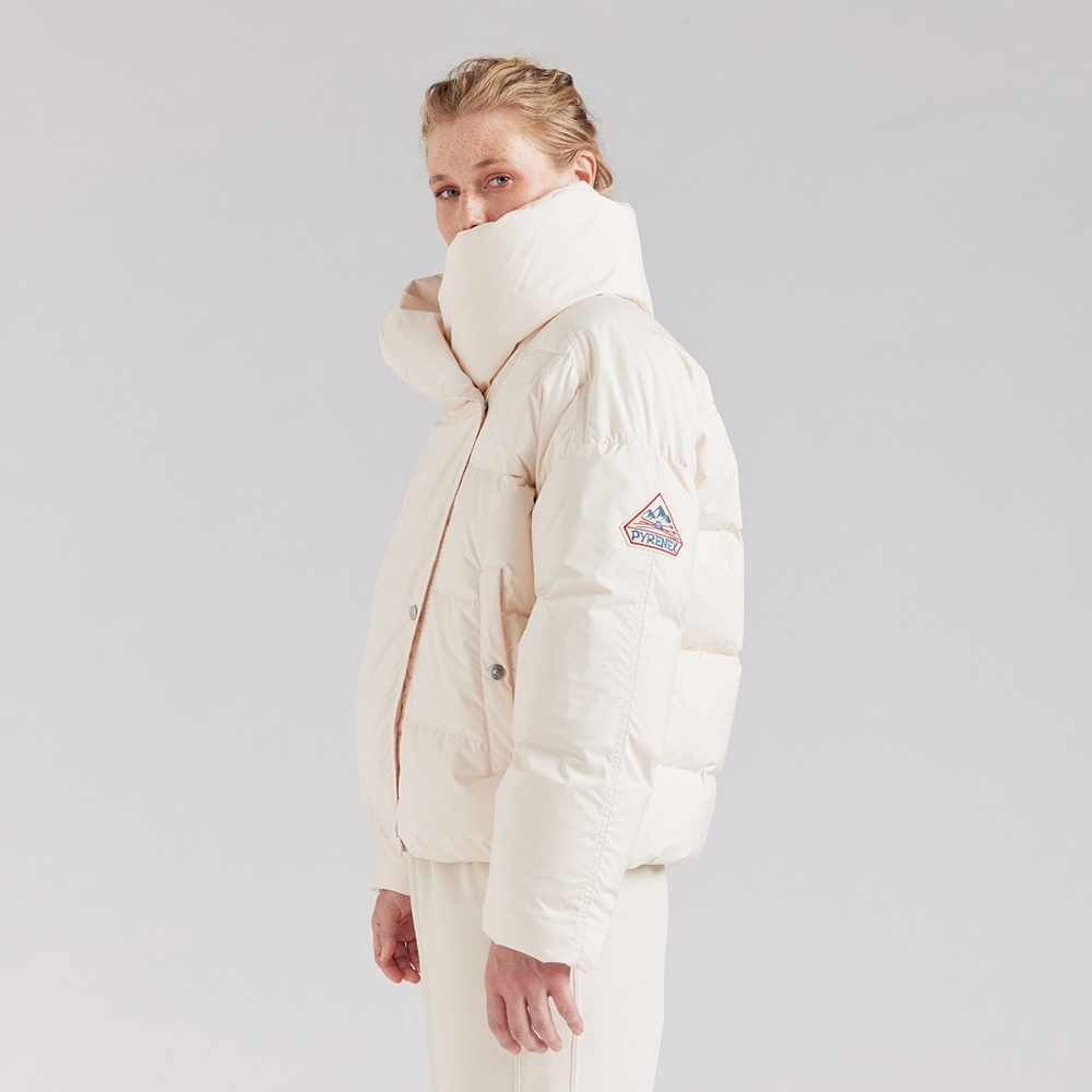 피레넥스 (24FW) 주디스 다운 자켓 - 초크(Pyrenex (24FW) JUDITH Down Jacket - Chalk) - 4