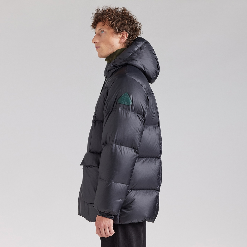 피레넥스 (24FW) 오두버트 2 파라부트 후디드 파카 자켓 - 블랙(Pyrenex (24FW) AUDOUBERT 2 PARABOOT Hooded Parka Jacket - Black) - 4