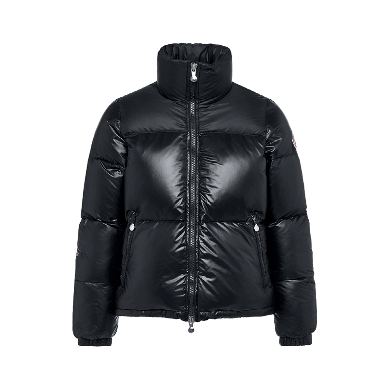 피레넥스 (24FW) 골딘 숏 앤 샤이니 다운 자켓 - 블랙(Pyrenex (24FW) GOLDIN Short and Shiny Down Jacket - Black) - 1