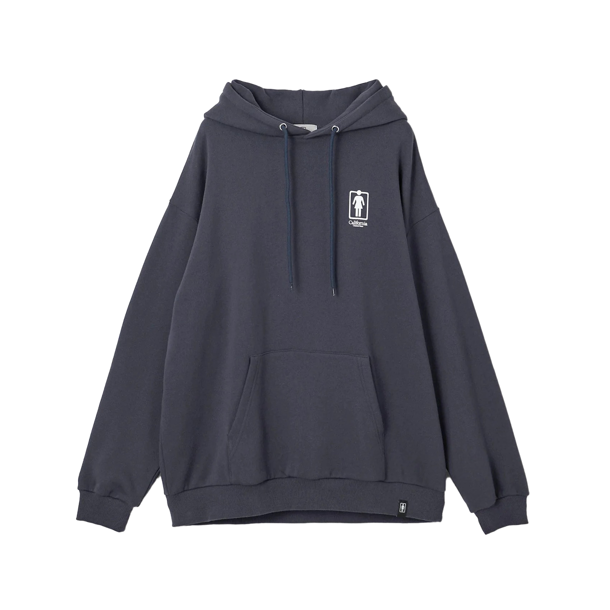 KM5DTSHCG30NY California General Store x Girl OG Logo Sweat PK Navy - 25FW