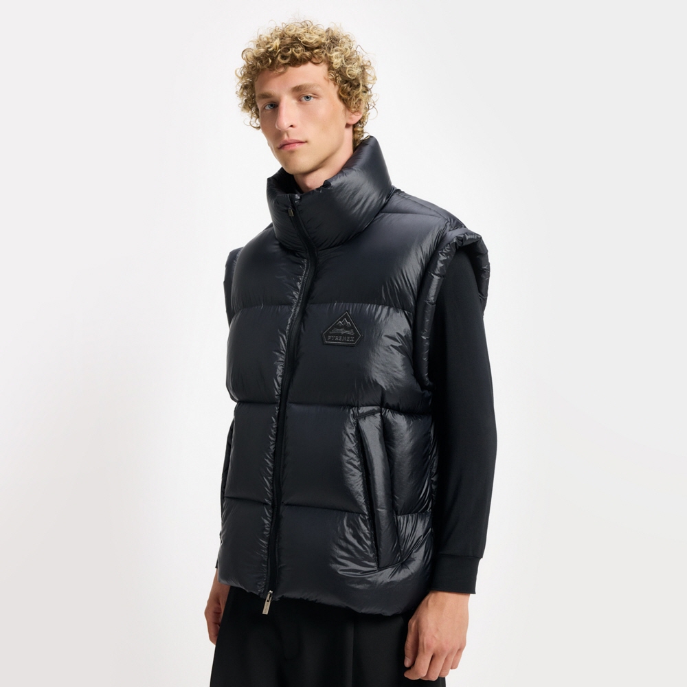 피레넥스 [세인트-서버] ARBATAN 슬리브리스 다운 자켓 - 블랙(Pyrenex [Saint-Sever] ARBATAN Sleeveless Down Jacket - Black) - 6