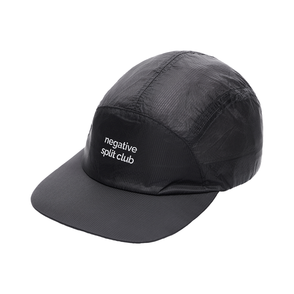 네거티브 스플릿 클럽 퍼포먼스 라이트 NSC 캡 블랙(negative split club Performance Light NSC Cap Black)