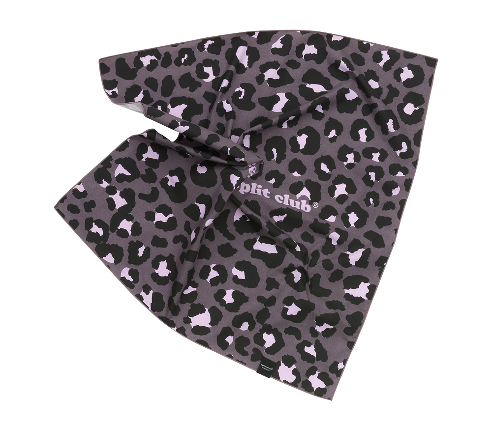 SA25PP-ACC-002 negative split club Leopard Bandana Swift Pro Purple