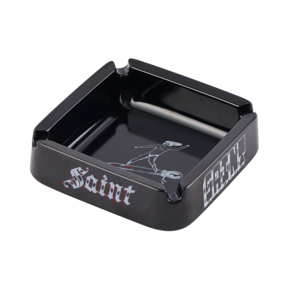 SM-HR1-0000-C84 Saint Mxxxxxx x Alexis Ross Drawing Ashtray Black - 25FW