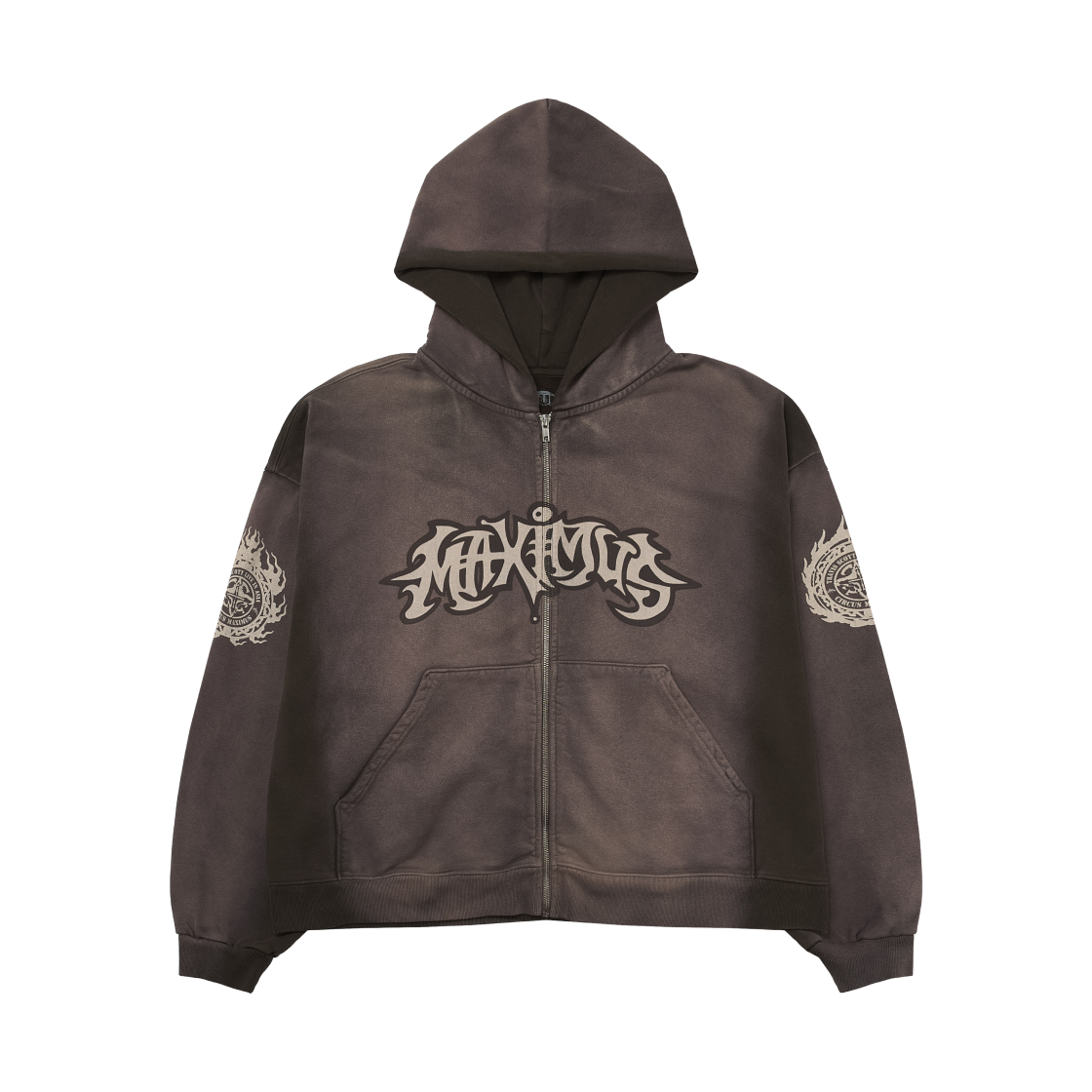 트래비스 스캇 키르쿠스 막시무스 스타디움 투어 25 집 후드(Travis Scott Circus Maximus Stadium Tour 25 Zip Hoodie)