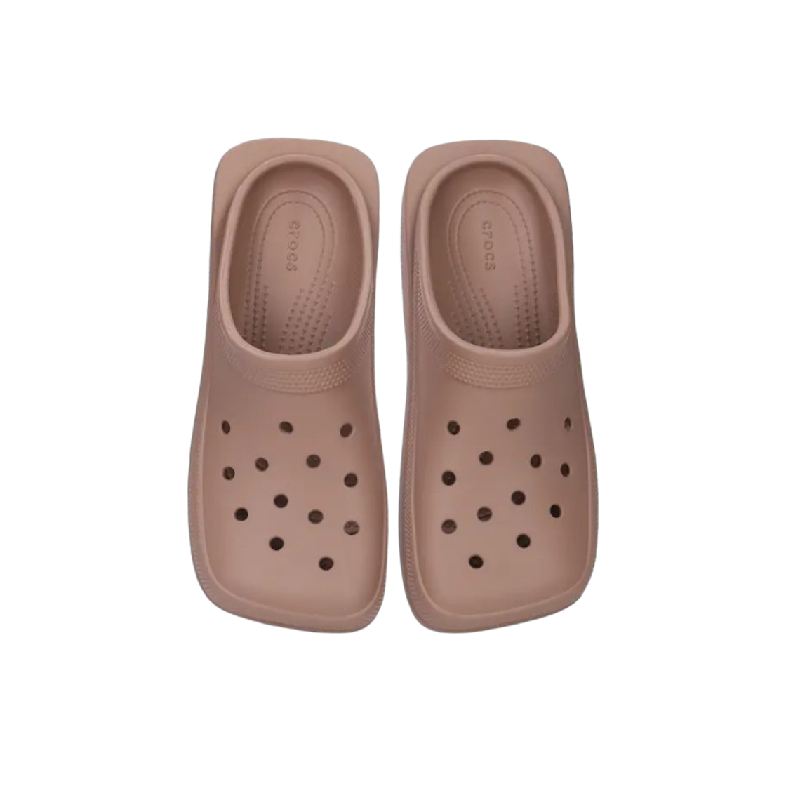 크록스 클래식 블런트 토 클로그 라떼(Crocs Classic Blunt Toe Clog Latte) - 2