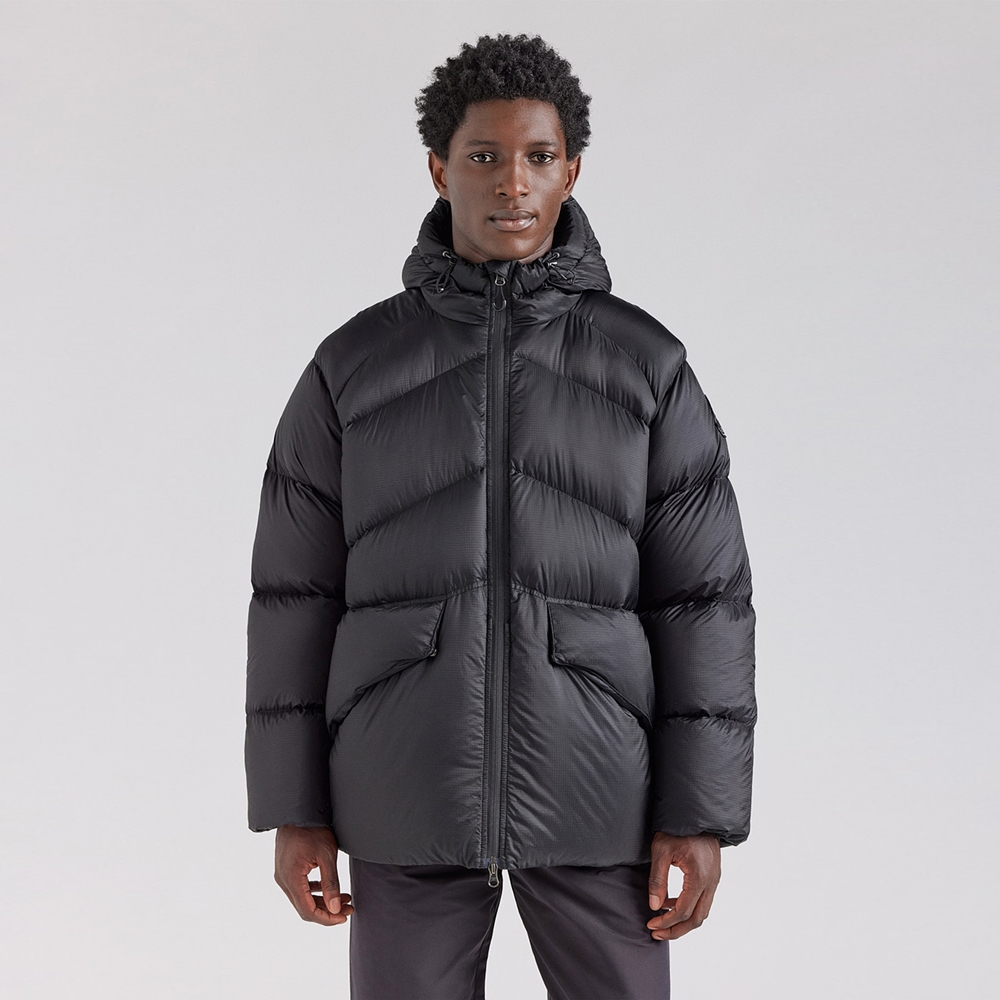 피레넥스 (24FW) 스텔라 후디드 파카 자켓 - 블랙(Pyrenex (24FW) STELLAR Hooded Parka Jacket - Black) - 3