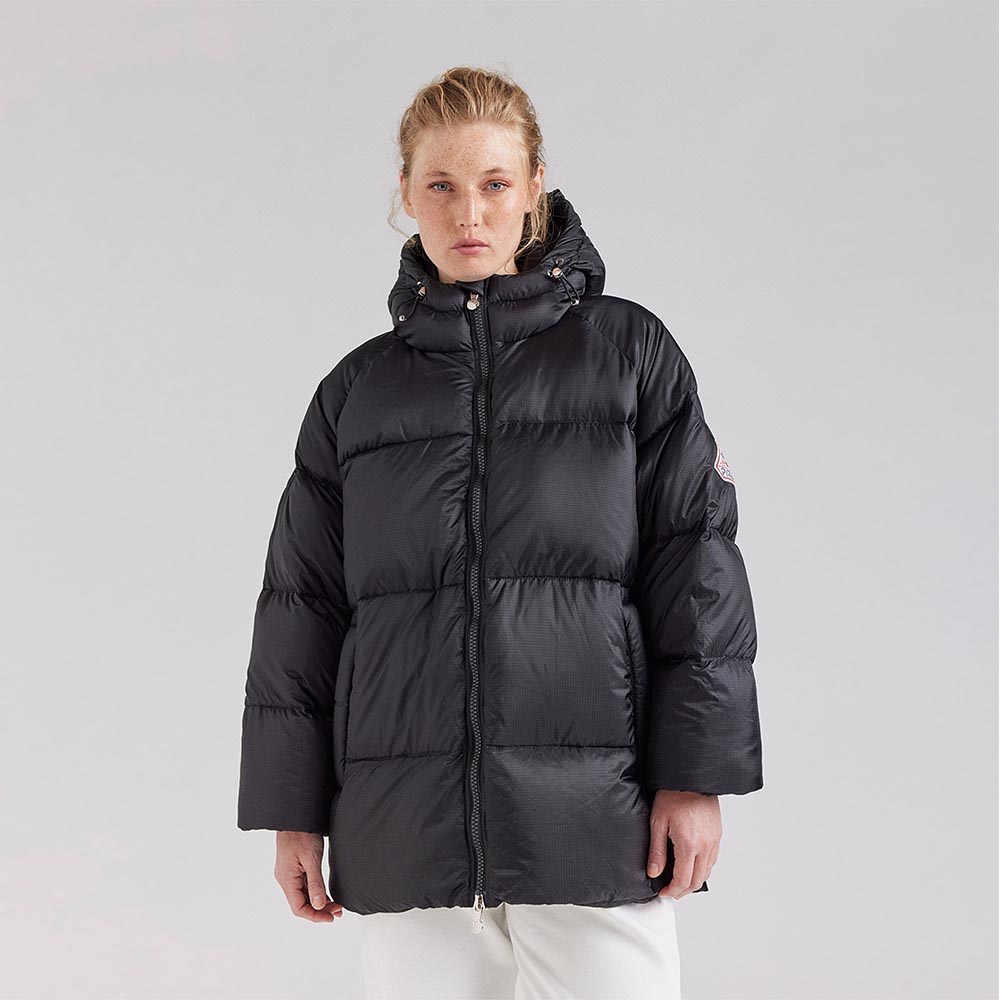 피레넥스 (24FW) 스텐 3 립스탑 후드 다운 자켓 - 블랙(Pyrenex (24FW) STEN 3 RIPSTOP Hooded Down Jacket - Black) - 5