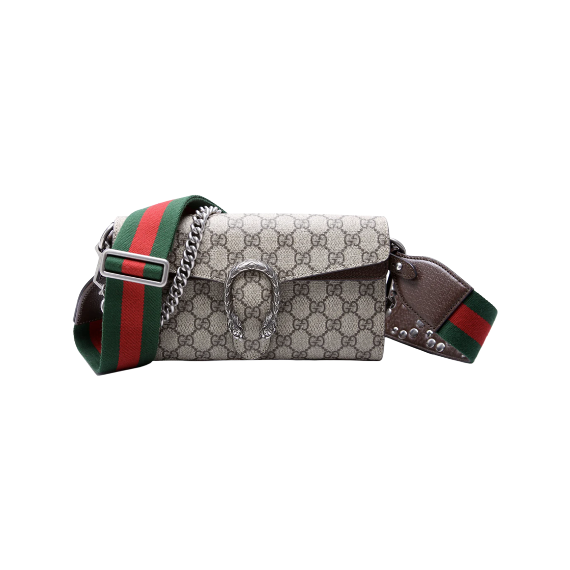 구찌 디오니서스 스몰 숄더백 베이지 에보니(Gucci Dionysus Small Shoulder Bag Beige Ebony) - 1
