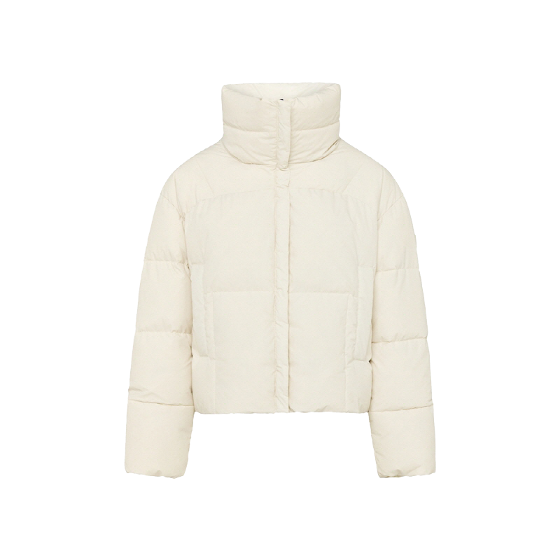 피레넥스 하모니 크롭 숏 다운 자켓 - 아이보리(Pyrenex HARMONIE Crop Short Down Jacket - Ivory)
