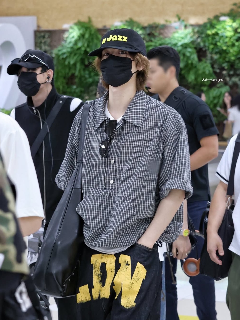 Kikozy A Jazz Cap Black, Kikozy A Jazz Cap Beige 착용 스타일