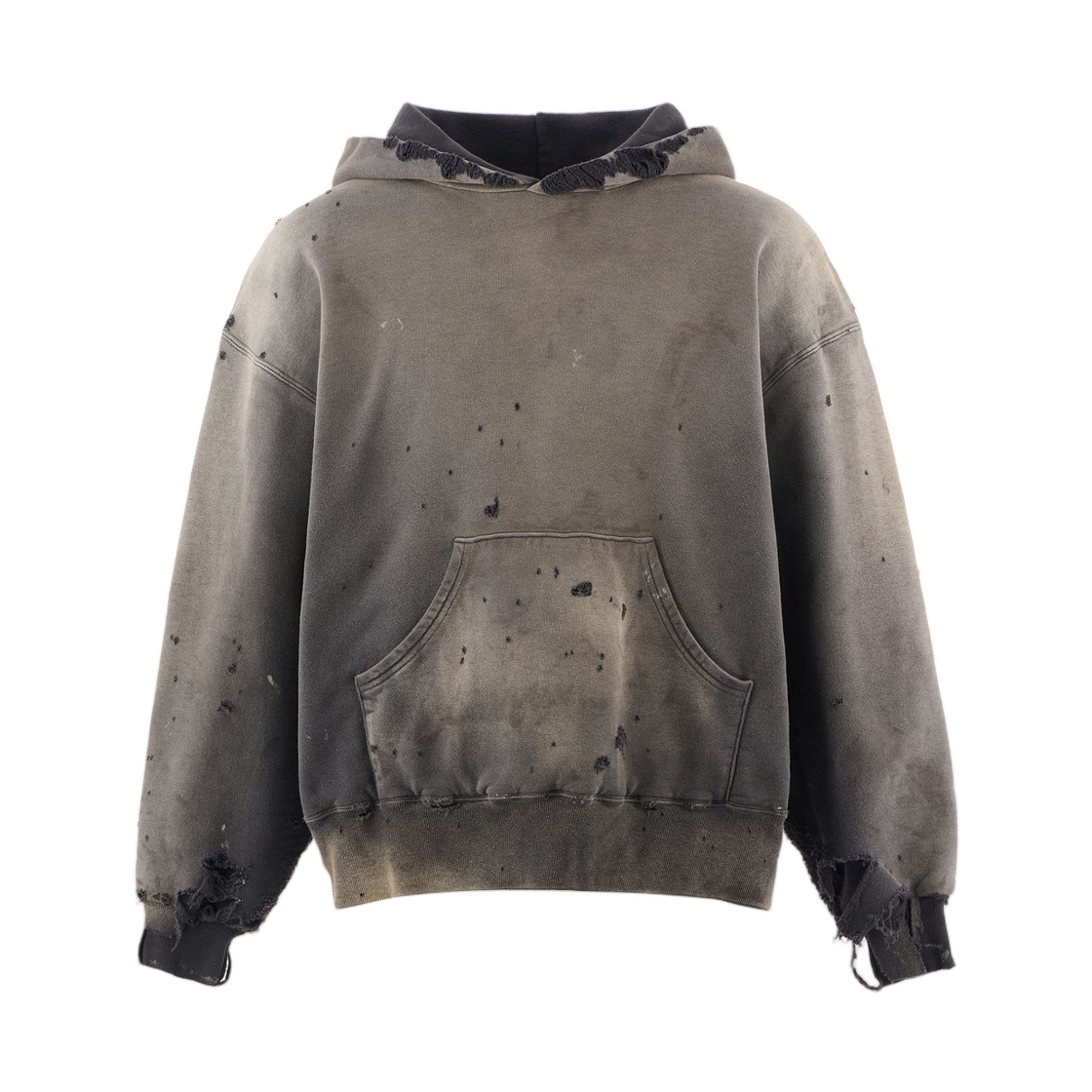 SM-HR1-0000-C56 Saint Mxxxxxx x Berberjin Double Face Hoodie Saint Black - 25FW