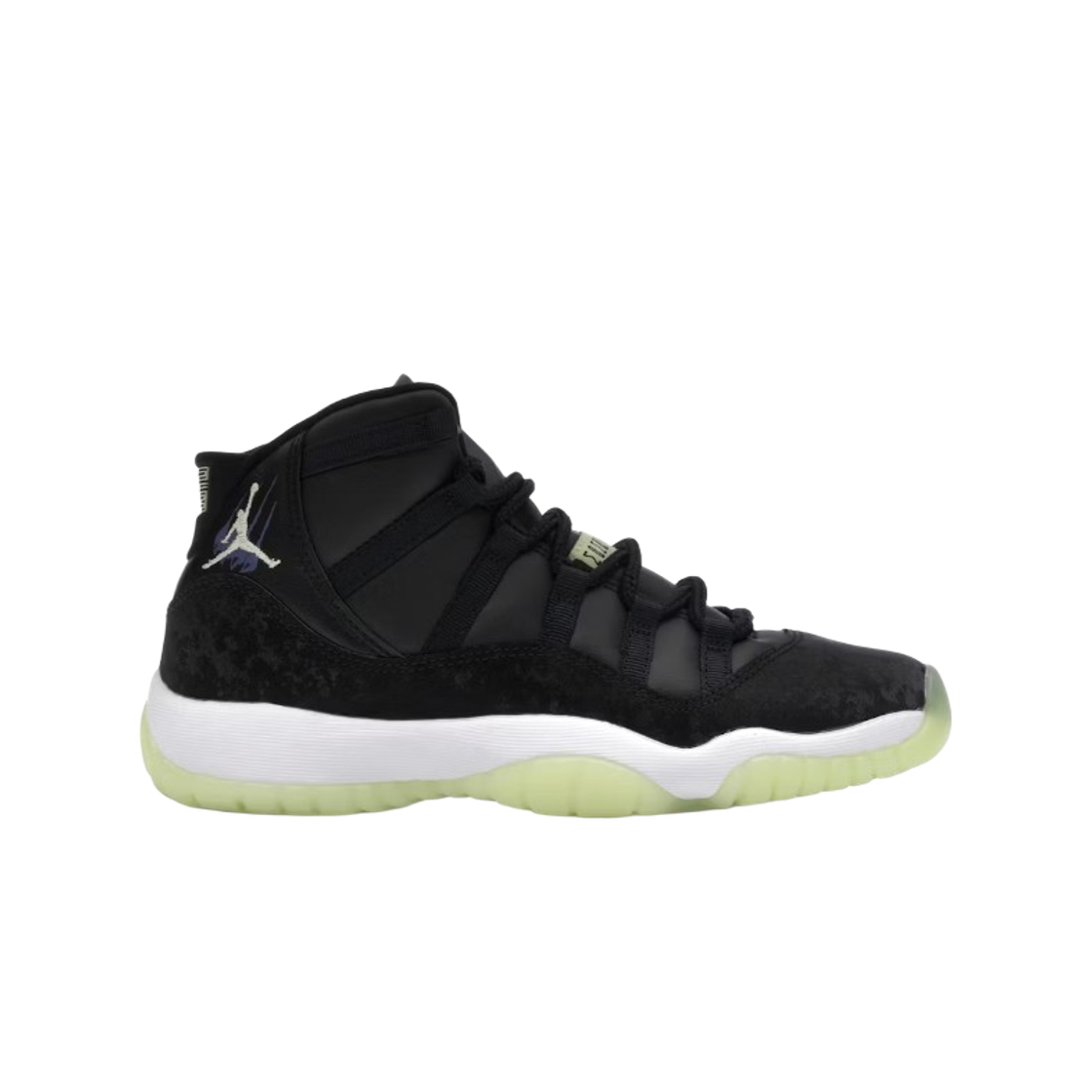 IB1378-001 (GS) Jordan 11 Retro Black Dark Raisin