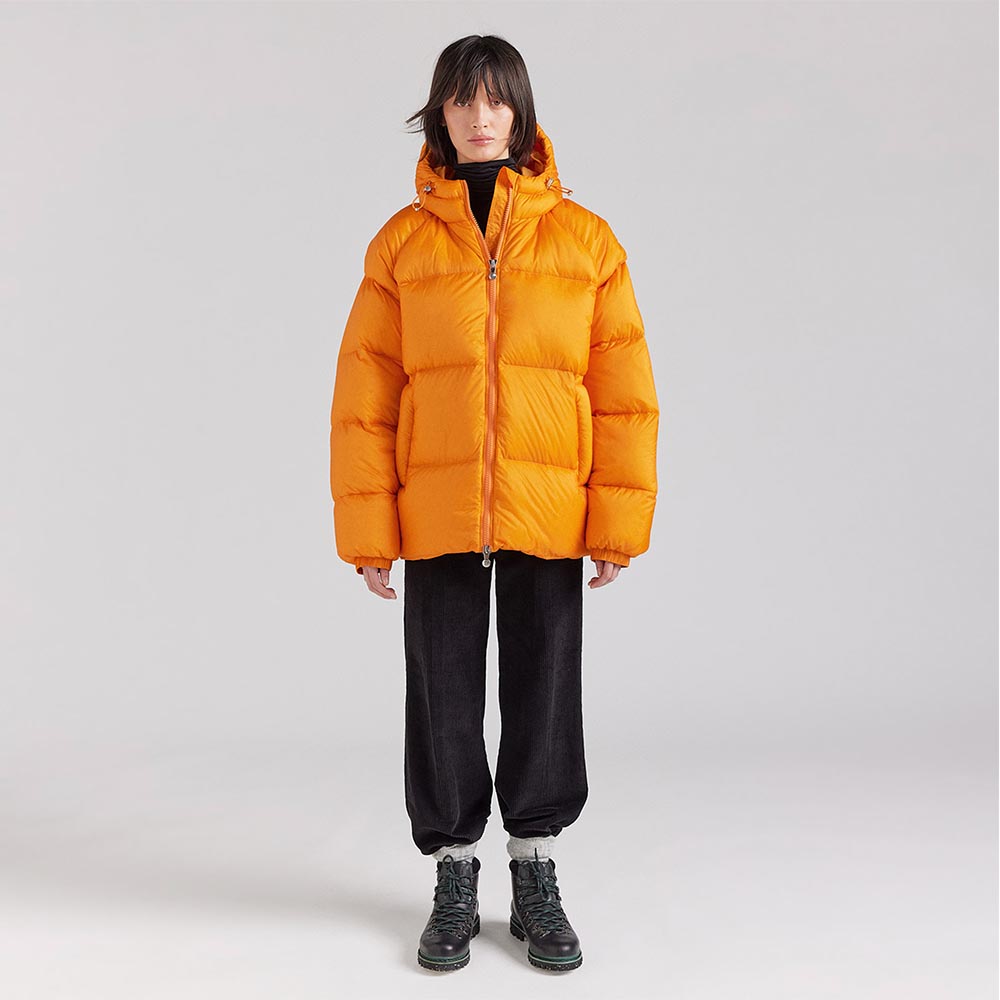 피레넥스 (24FW) 스텐 3 립스탑 후드 다운 자켓 - 카드뮴 옐로우(Pyrenex (24FW) STEN 3 RIPSTOP Hooded Down Jacket - Cadmium Yellow) - 3