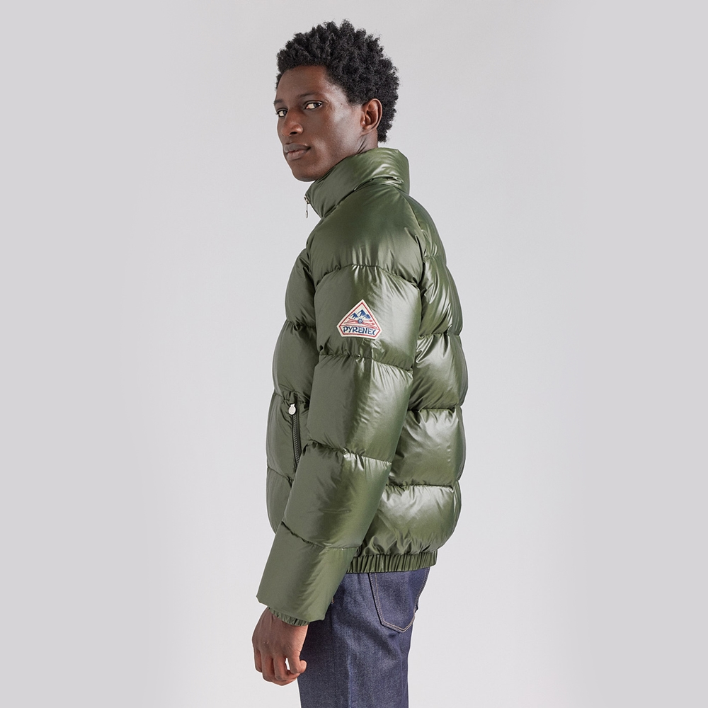 피레넥스 (24FW) 빈티지 미씩 유니섹스 다운 자켓 - 딥 카키(Pyrenex (24FW) VINTAGE MYTHIC Unisex Down Jacket - Deep Khaki) - 5