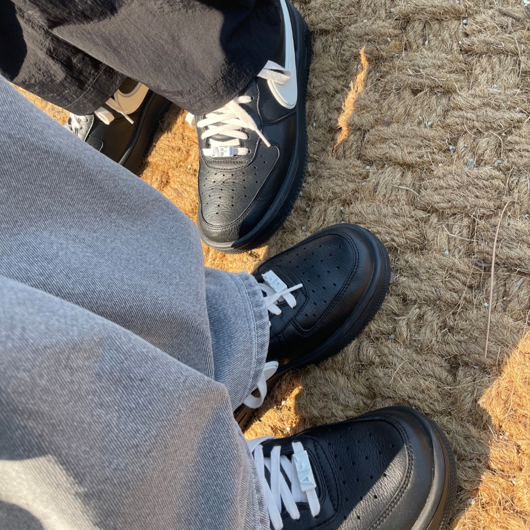 Nike x Ambush Air Force 1 Low SP Black 착용 스타일