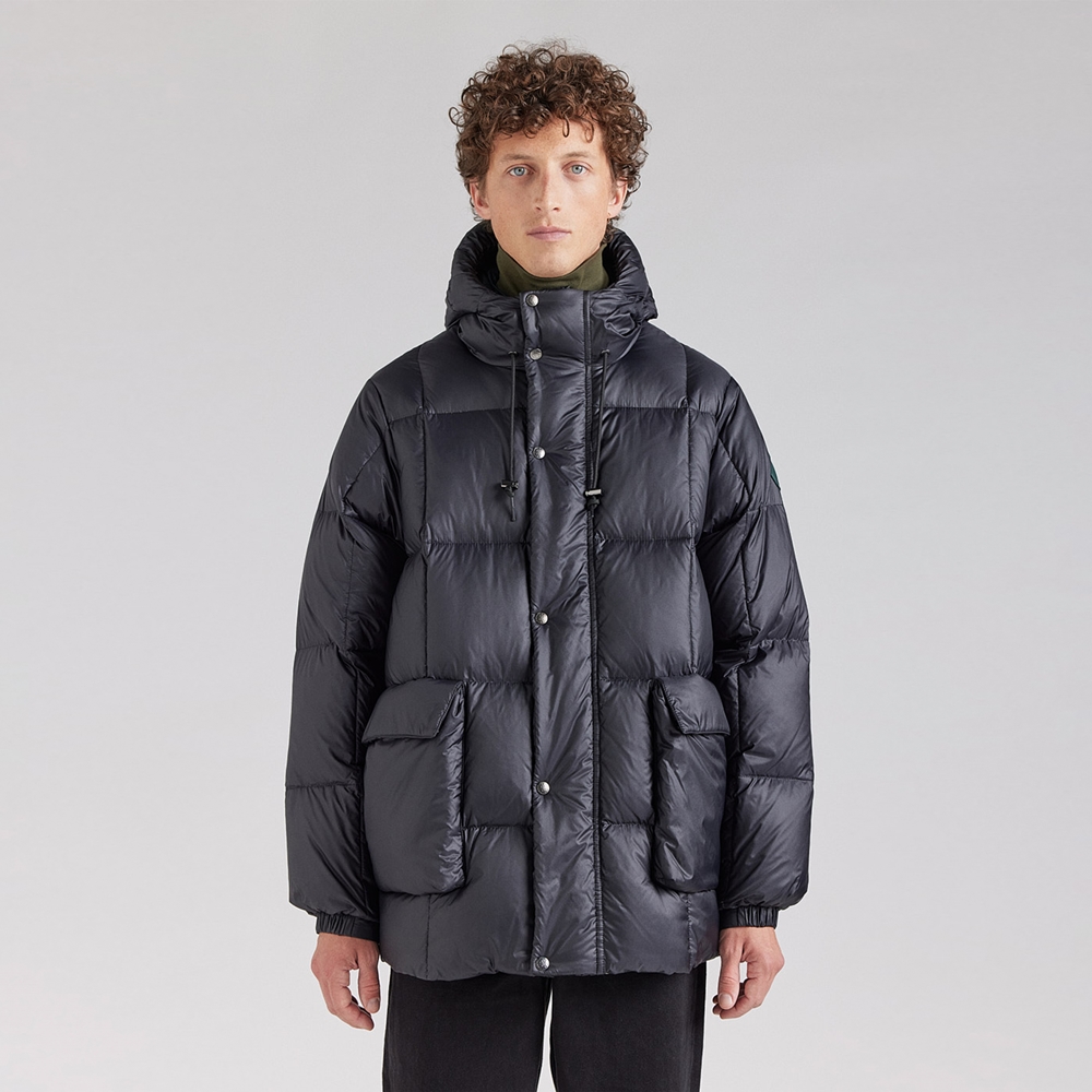피레넥스 (24FW) 오두버트 2 파라부트 후디드 파카 자켓 - 블랙(Pyrenex (24FW) AUDOUBERT 2 PARABOOT Hooded Parka Jacket - Black) - 3