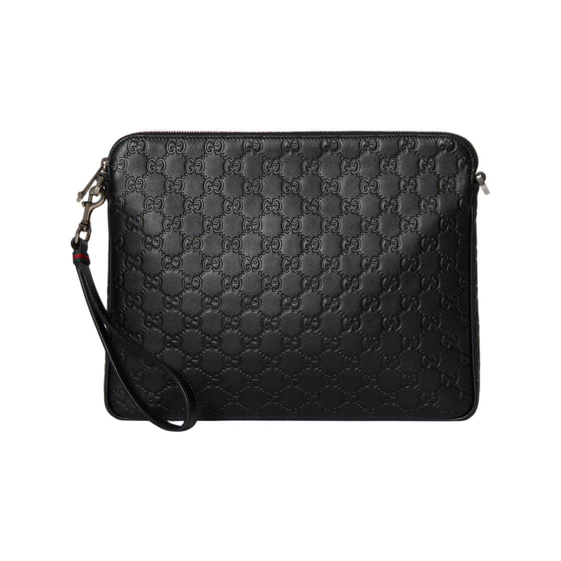구찌 GG 엠블럼 미디움 크로스바디백 블랙(Gucci GG Emblem Medium Crossbody Bag Black) - 3