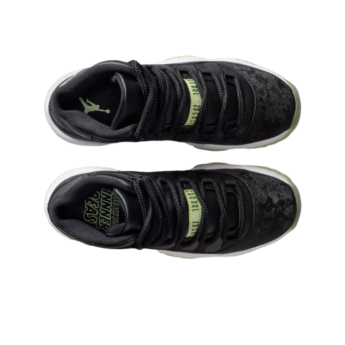 (GS) 조던 11 레트로 블랙 다크 레이즌((GS) Jordan 11 Retro Black Dark Raisin) - 2