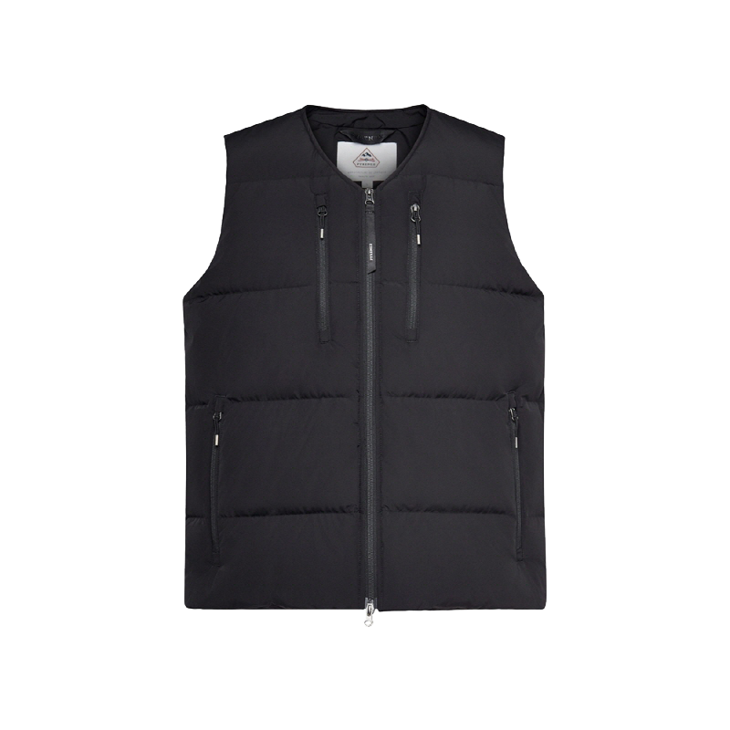 피레넥스 SOLACE 슬리브리스 다운 자켓 - 블랙(Pyrenex SOLACE Sleeveless Down Jacket - Black) - 1