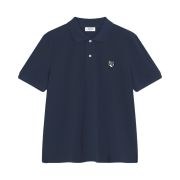 Maison Kitsune Fox Head Comfort Polo Classic Navy